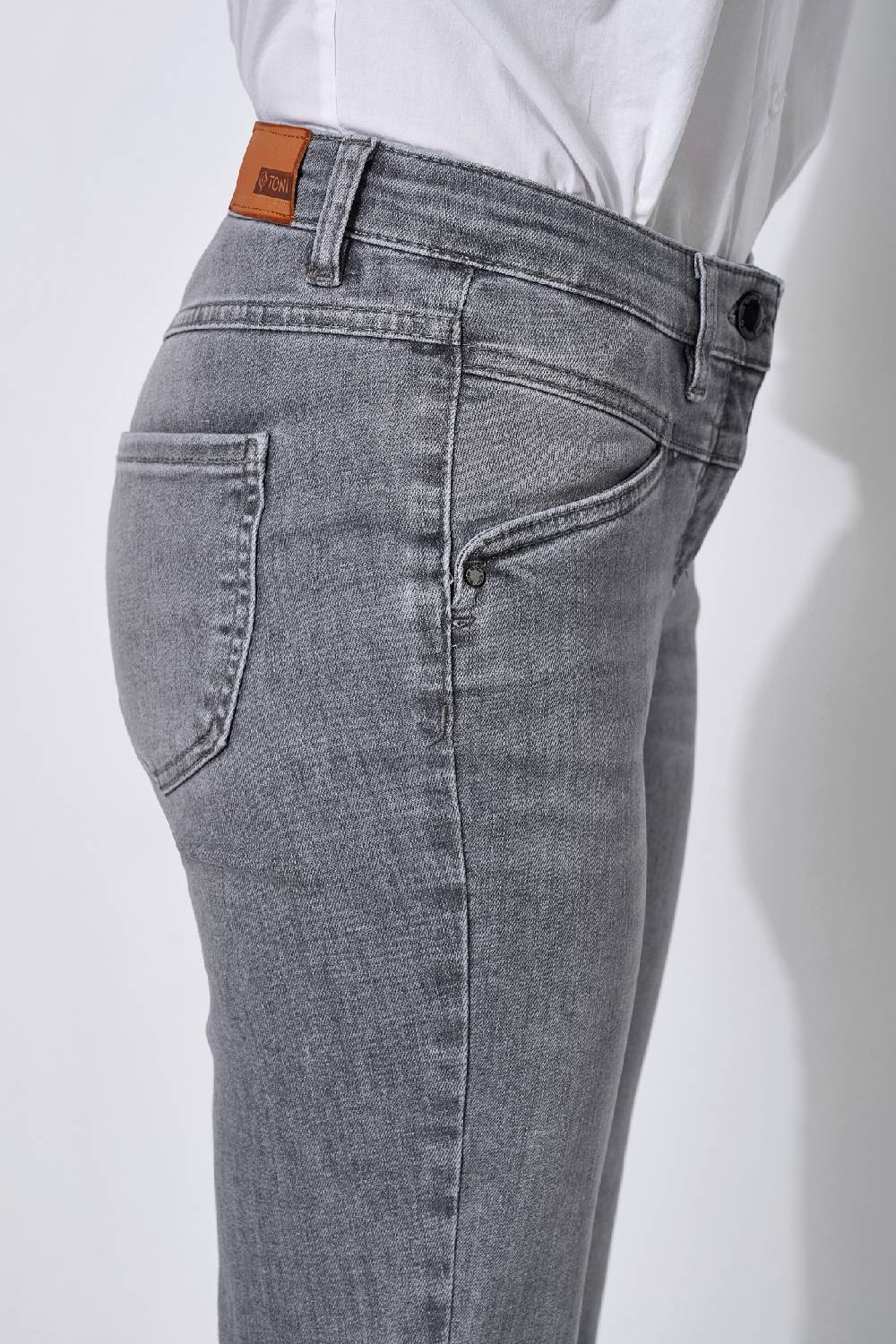 TONI Fashion Style »Perfect Shape« grey used Authentische Shapingjeans Kostenloser Versand international