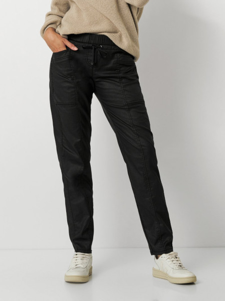 TONI Fashion Style »Sue« black Jogpants in Lederoptik 50% Rabatt für begrenzte Zeit