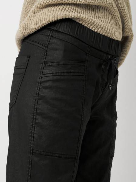 TONI Fashion Style »Sue« black Jogpants in Lederoptik 50% Rabatt für begrenzte Zeit