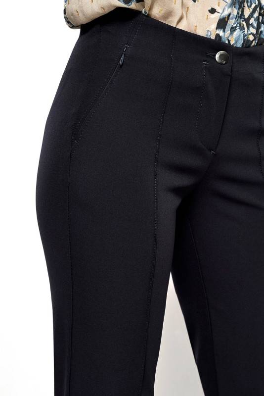 TONI Fashion Style »Alessa« dark blue Businesshose aus Techno-Stretch im Angebot