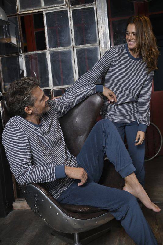 Ringella Pyjama aus Stretchfrottee Blitzangebot