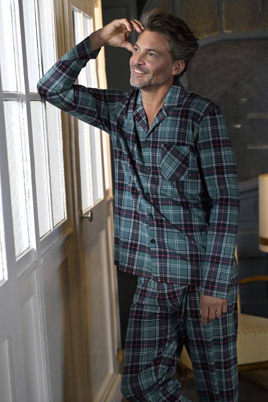 Ringella Pyjama mit durchgehender Knopfleiste Discount Store für neue Produkte