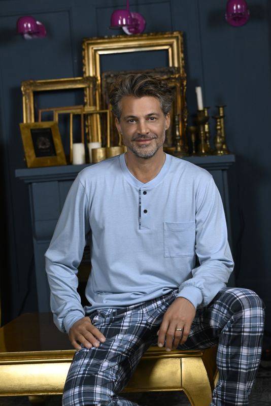 Ringella Pyjama mit Strickbündchen Begrenzt auf 3 Tage