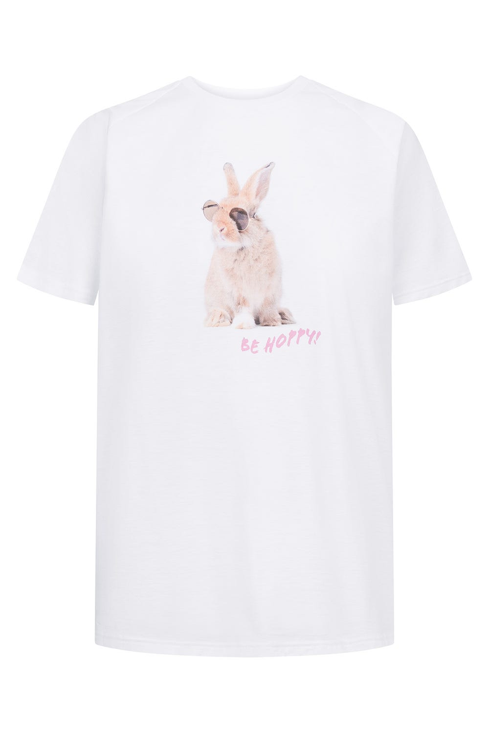 Rösch Pyjamashirt mit Motivdruck Hase 100% Baumwolle Bis zu 65% Rabatt