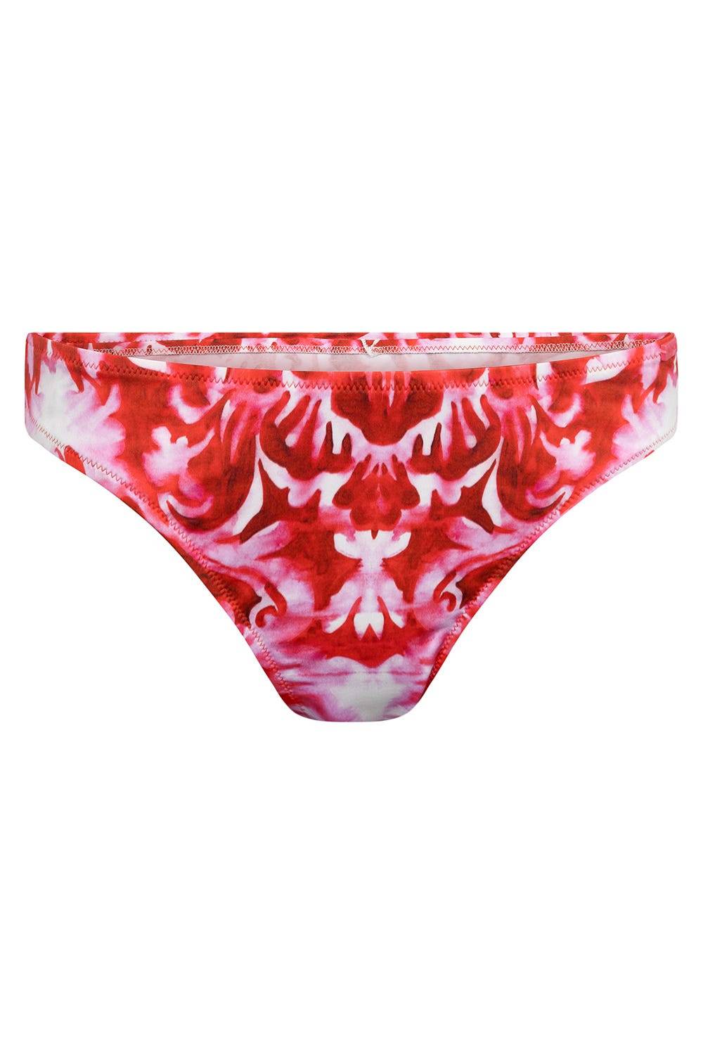 Rösch Bikini-Hose Neckholder im Ornament-Druck Rot-Weiß Begrenztes Angebot