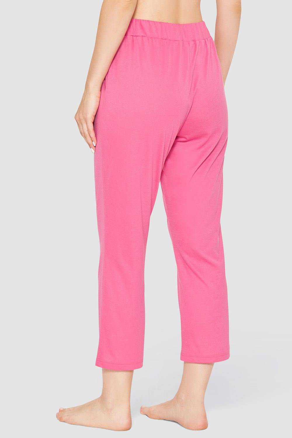 Rösch 7/8-Pyjamahose im sportiven Look Baumwolle/Modal Bestseller