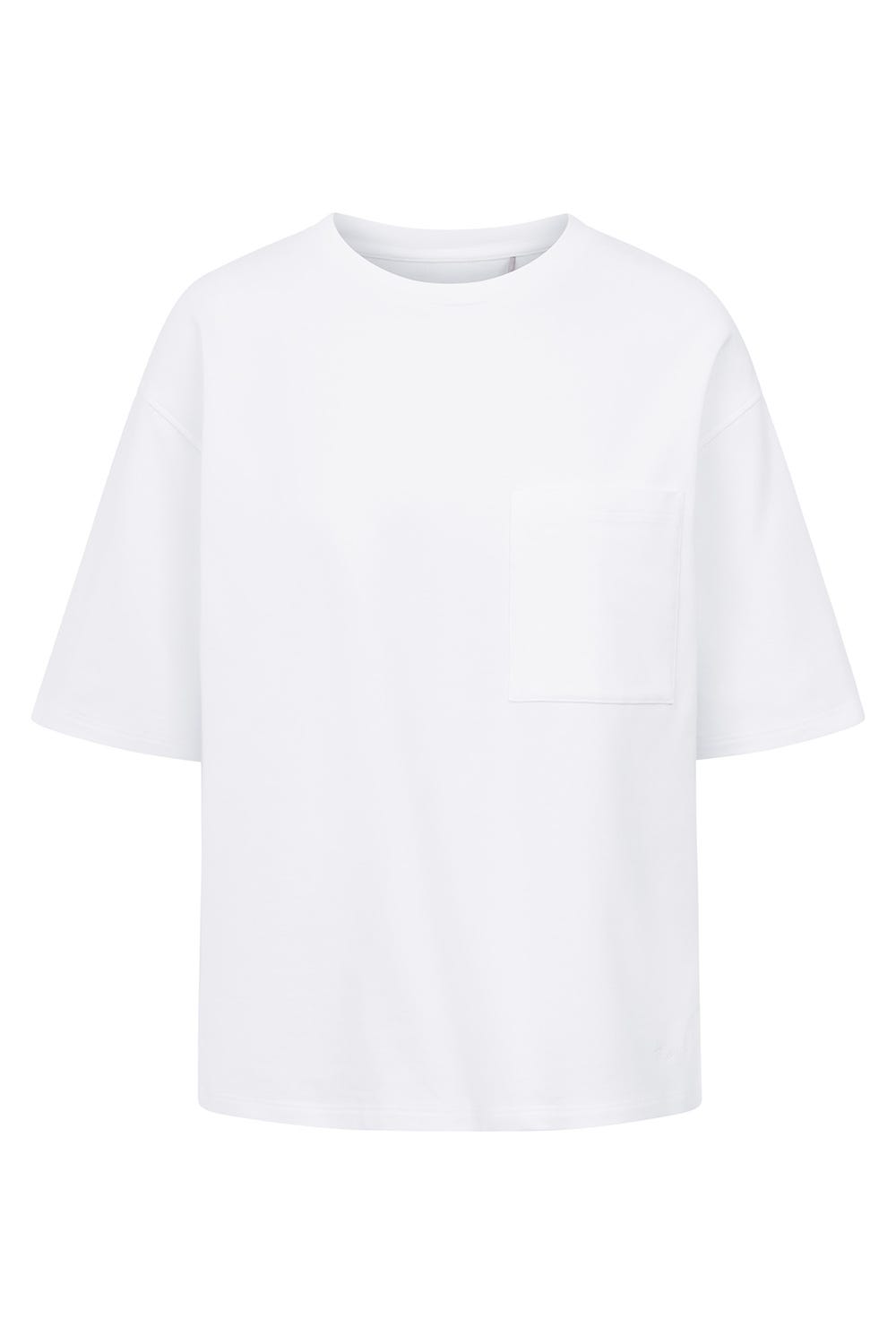 Rösch Sweatshirt in Weiß kastenförmig Baumwolle/Elasthan Bis zu 65% Rabatt