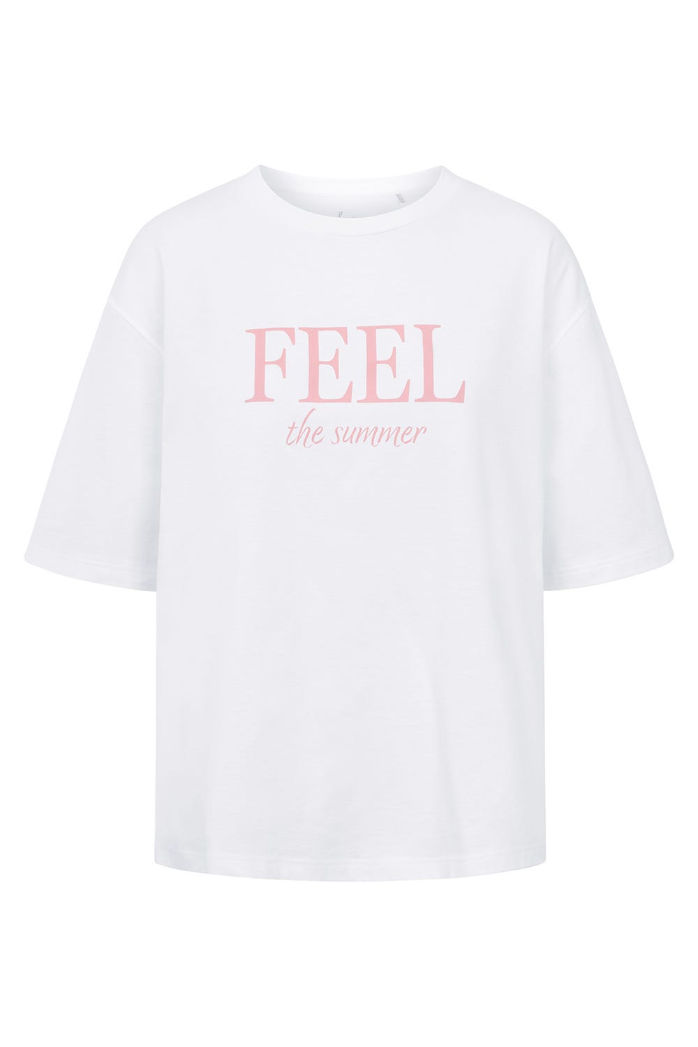 Rösch T-Shirt mit Schriftzug Sommer 100% Baumwolle Nur noch ein Tag übrig