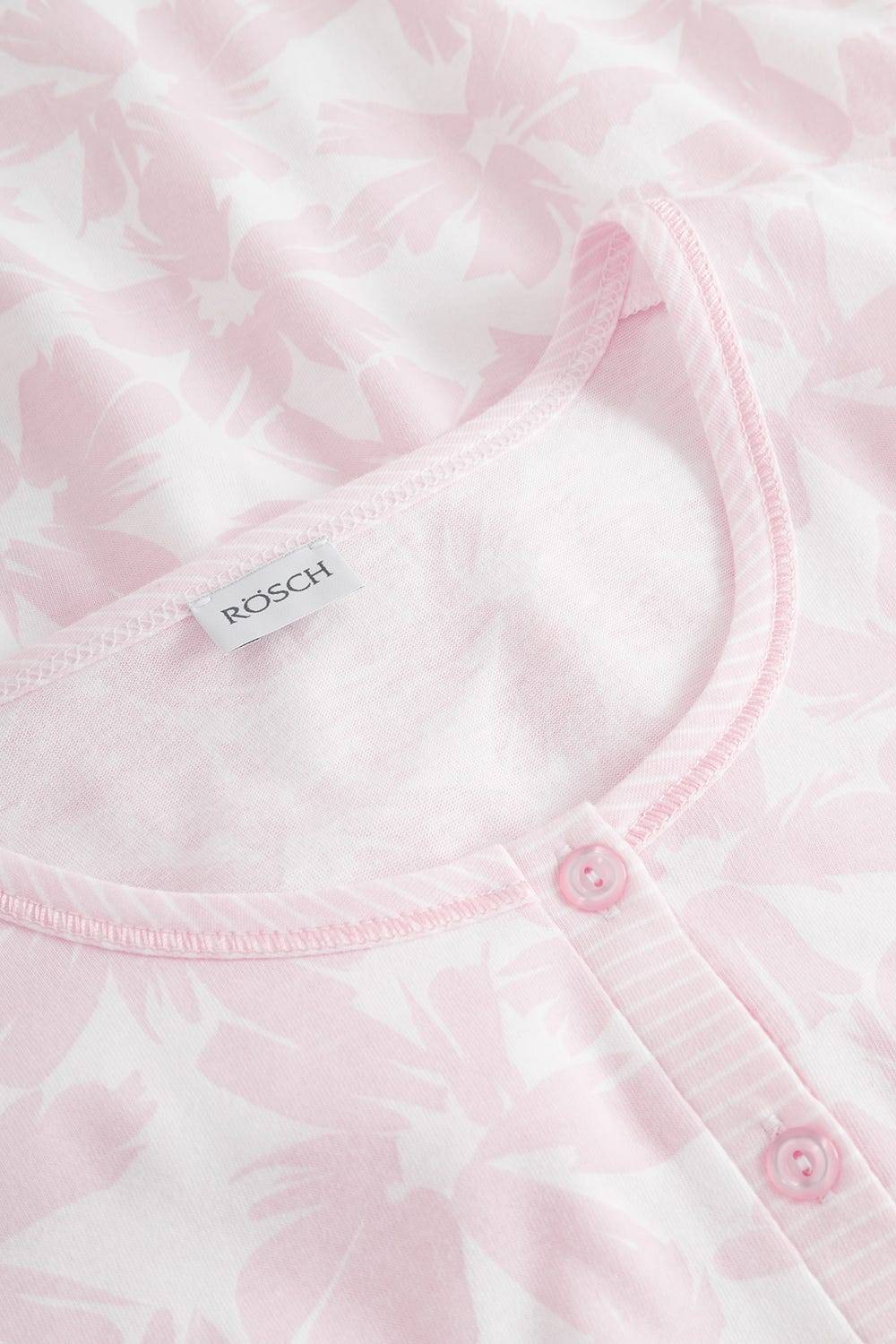 Rösch Nachthemd im Muster-Mix Blumen Streifen Rosa 100% Baumwolle Begrenzt auf 3 Tage