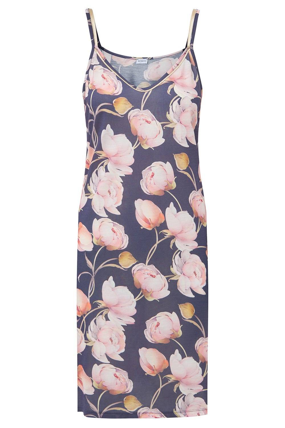 Rösch Trägerkleid im floralen Druck romantisch 100% Modal Verkauf