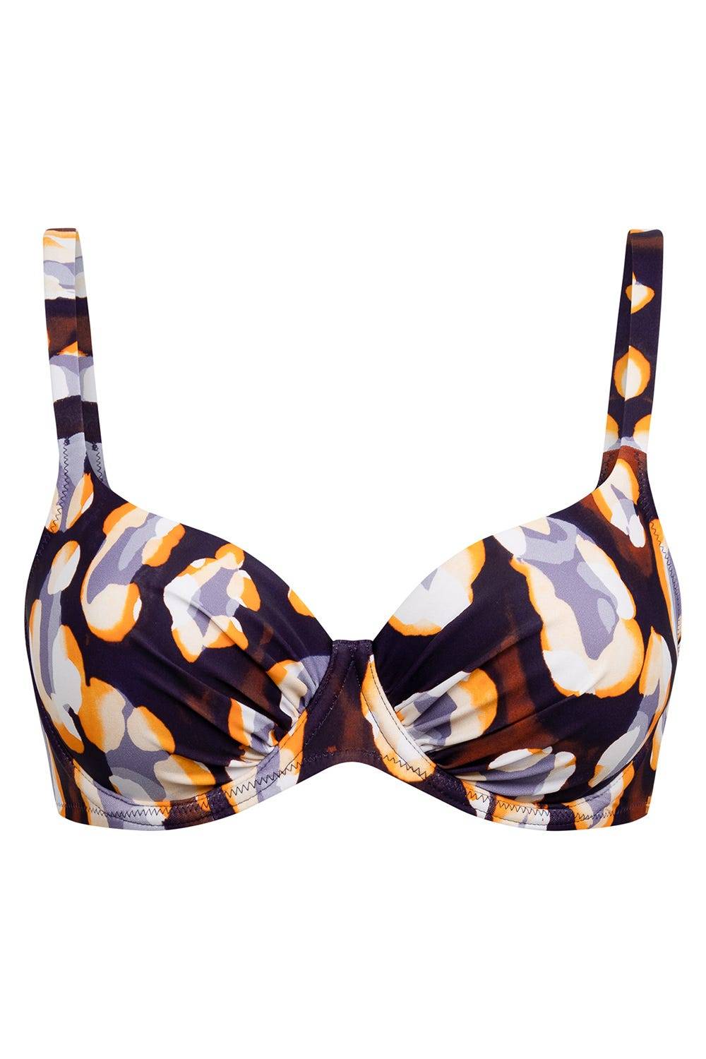 Rösch Bikini-Oberteil Bügel im Tupfendruck Modern Leo Blitzangebot