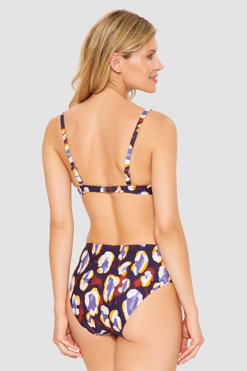 Rösch Bikini-Oberteil Bügel im Tupfendruck Modern Leo Blitzangebot