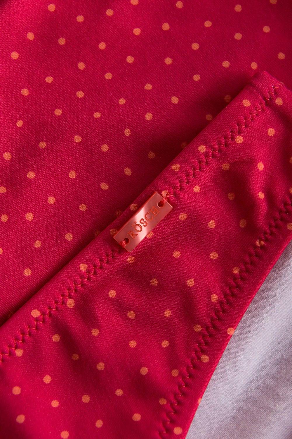 Rösch Bikini-Hose im pinken Mini-Tupfen-Druck recyceltes Polyamid/Elasthan Nur noch ein Tag übrig