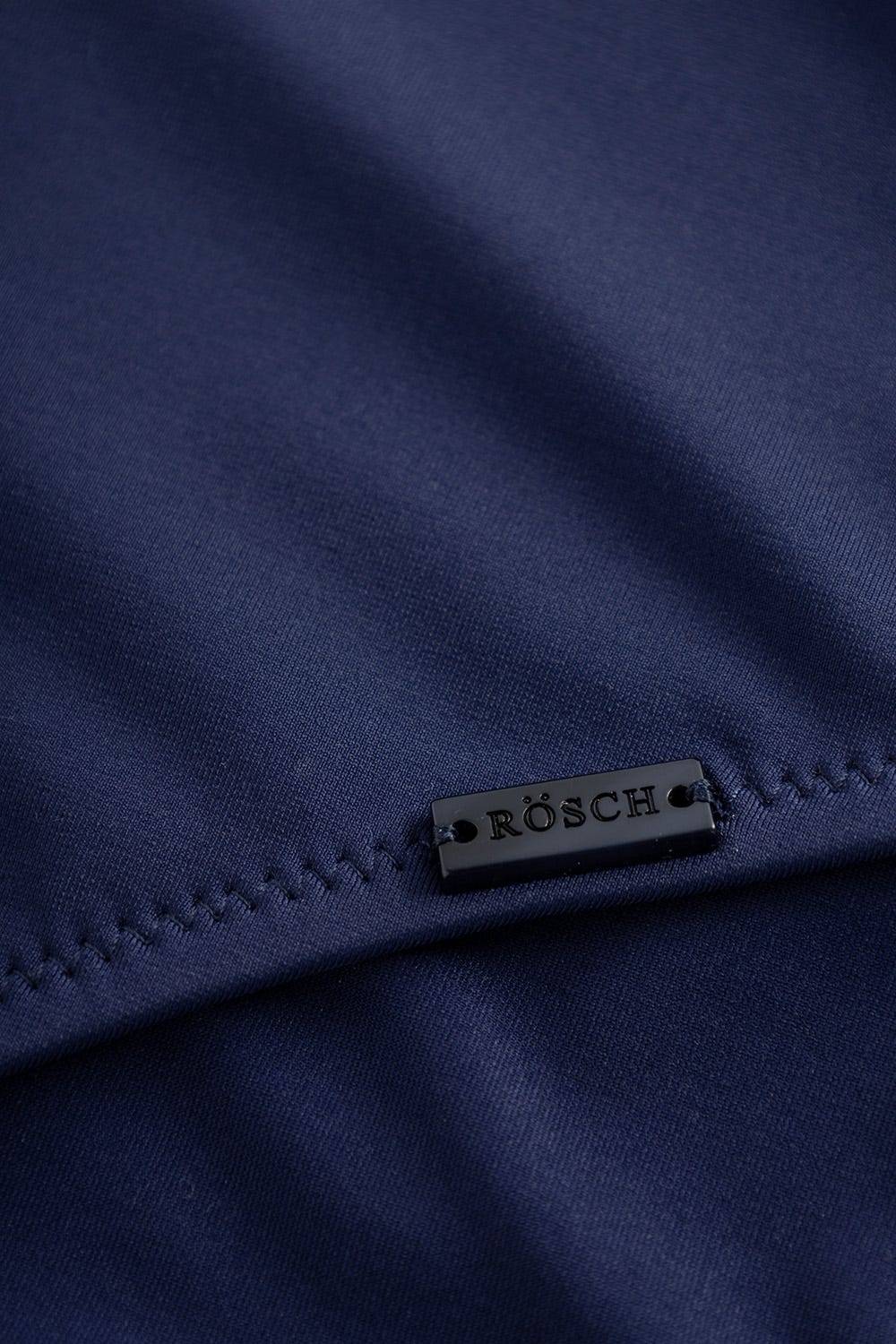 Rösch Badeanzug mit Raffungen Bügel Dunkelblau Ripp recyceltes Polyester/Elasthan Online