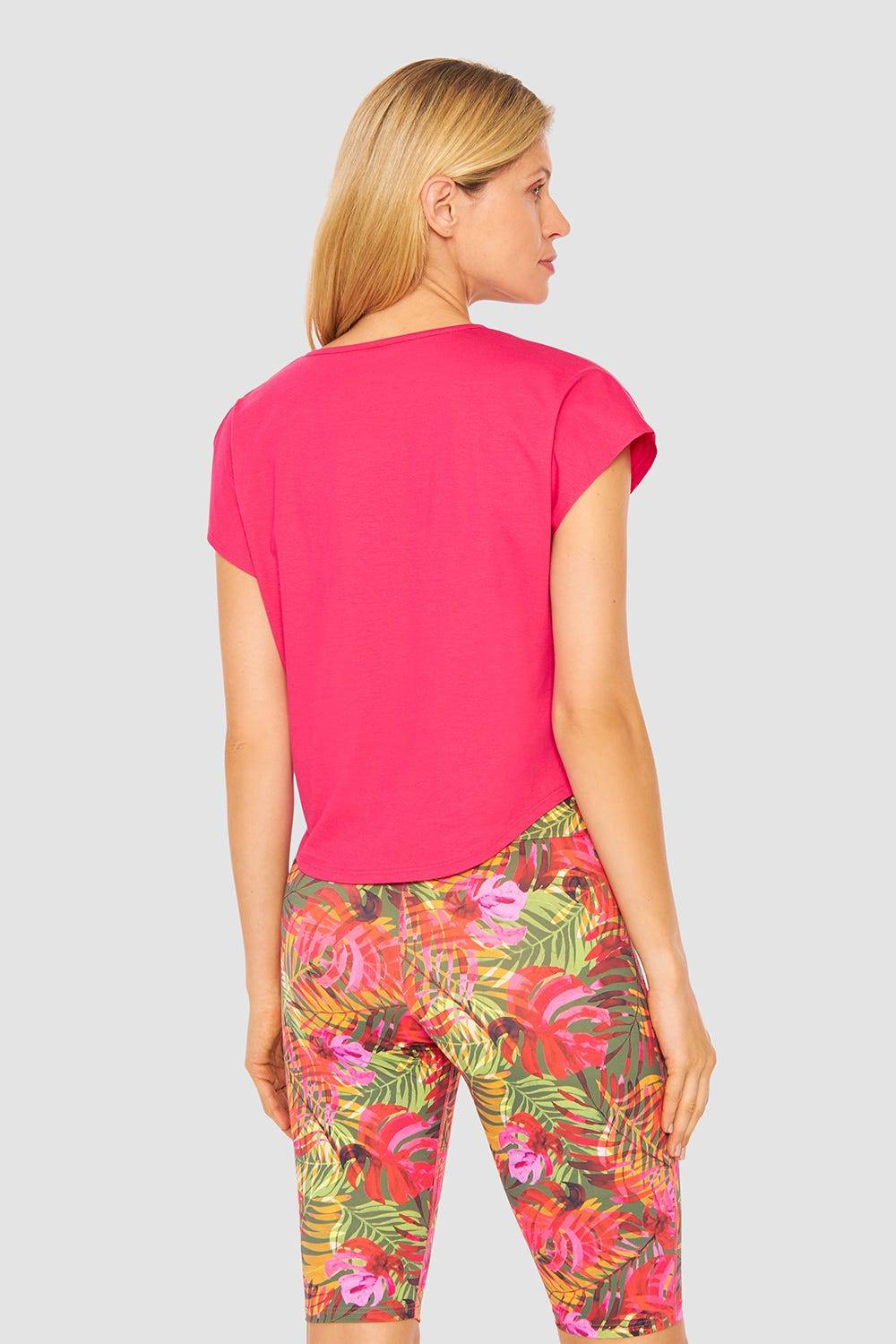 Rösch Y.U Yoga Shirt mit Knoten Loungewear Sport Mix &amp; Match Baumwolle/ Elasthan Cyber Monday