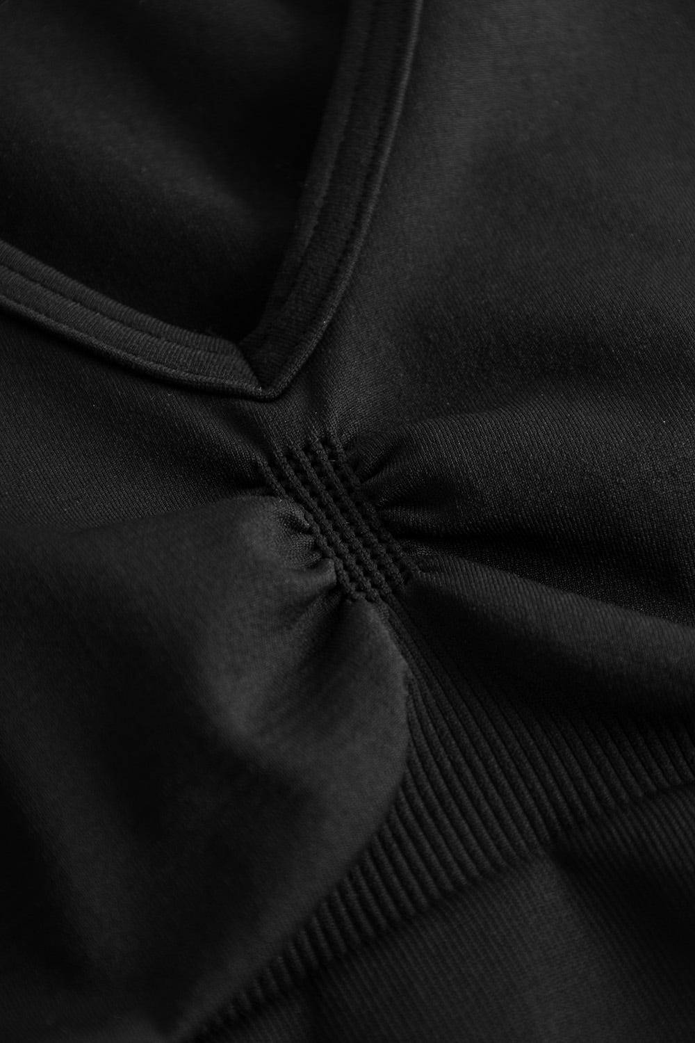 Rösch Y.U Yoga Bustier mit Raffung Seamless Sport Mix &amp; Match recycled Polyamid/Elasthan Muttertagsangebot