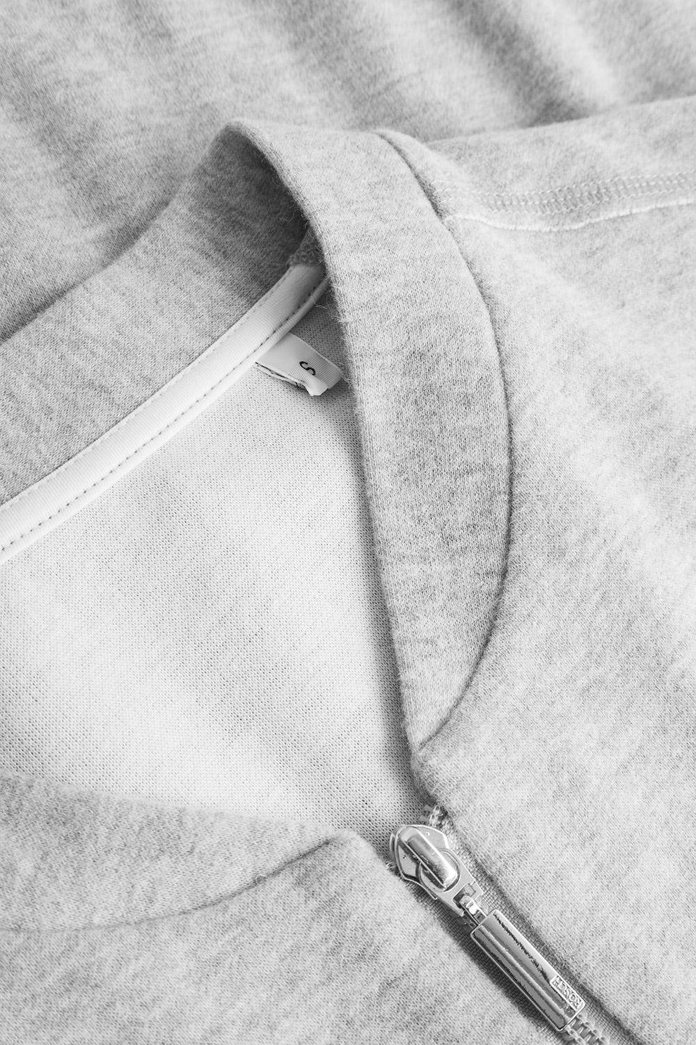 Rösch Y.U Yoga Sweatjacke in Grau Loungewear Mix &amp; Match Baumwolle/recycled Polyamid Heißer Verkauf