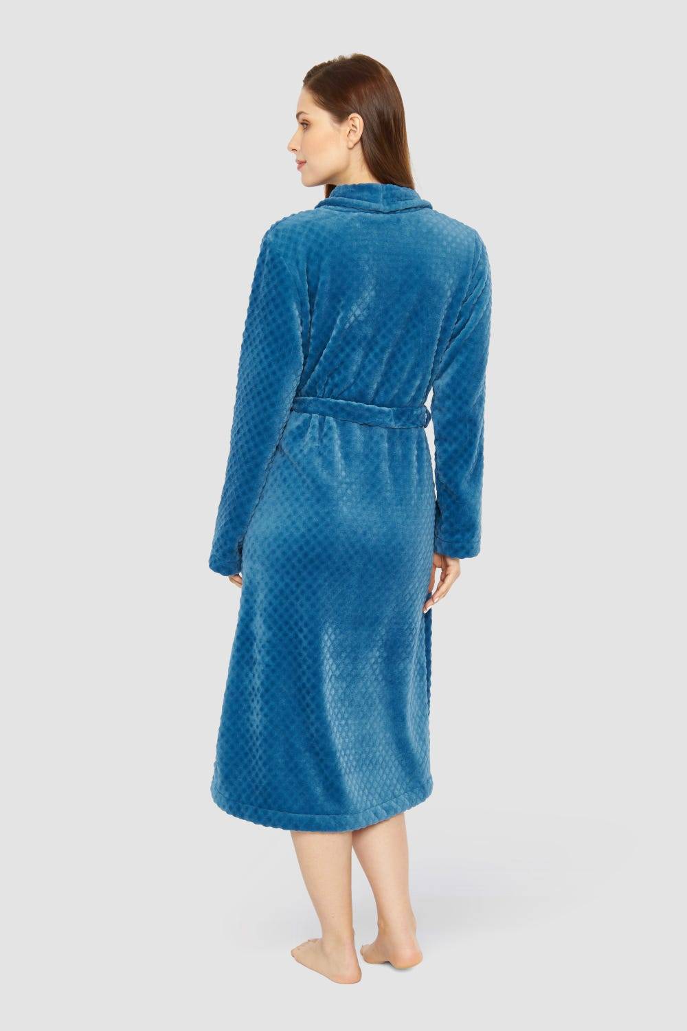 Rösch Wickelmantel mit Prägestruktur 100% Polyester Super Sparpreis