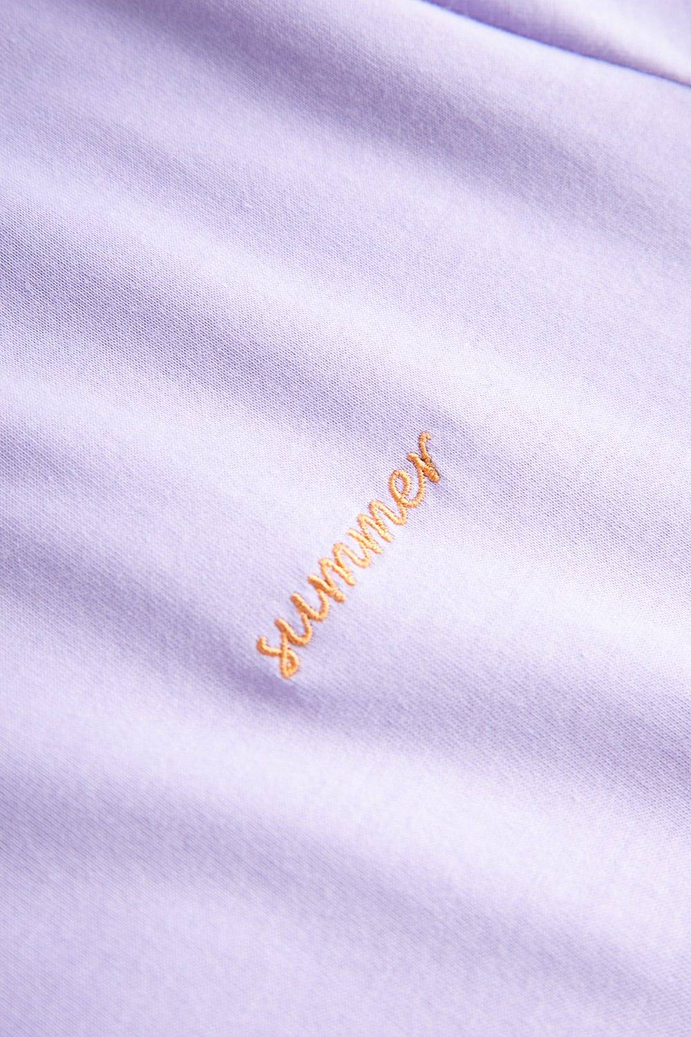 Rösch T-Shirt mit Volants und Stickerei &quot;summer&quot; Mix &amp; Match Viskose/Elasthan Letzte 3 Tage