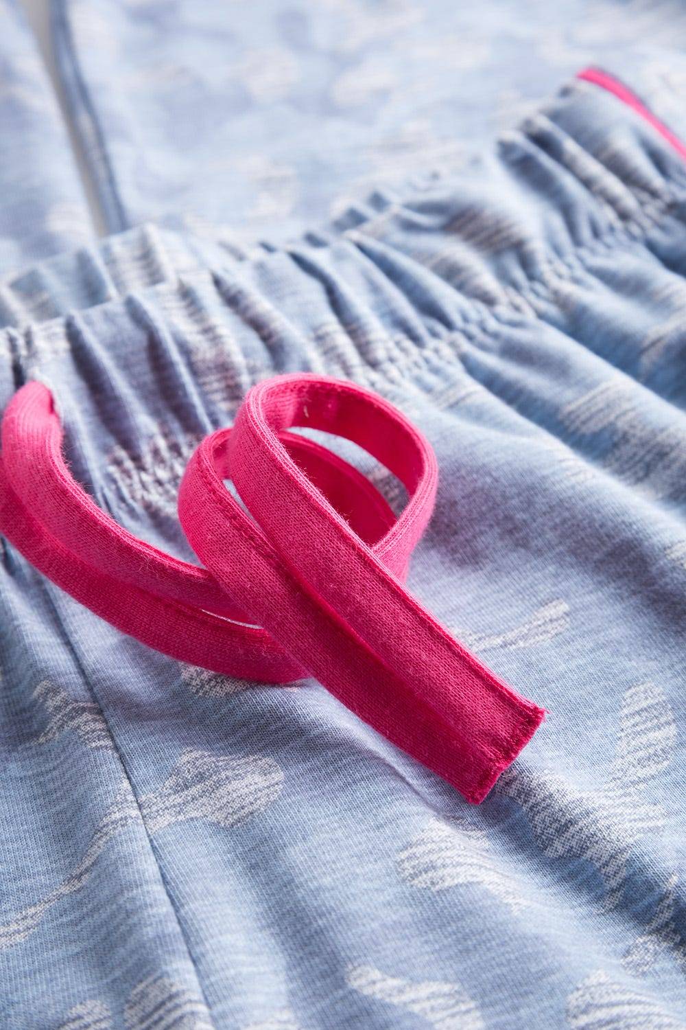 Rösch Hose im blauen Camouflage-Druck Kontrast-Streifen Mix &amp; Match Baumwolle/Elasthan Vierteljährliche Förderung