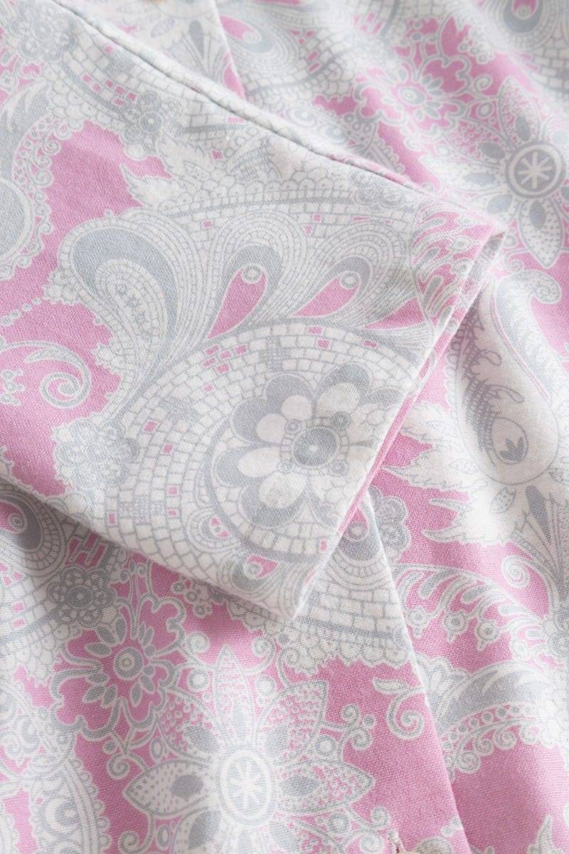 Rösch Pyjama im Herrenstil Flanell Kuschlig 100% Baumwolle Super Rabatt