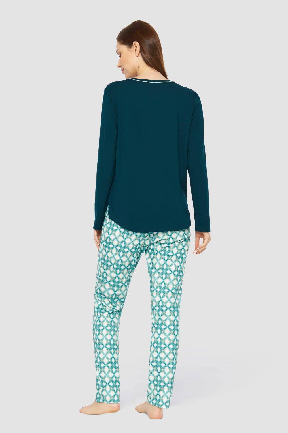 Rösch Pyjama &quot;saturday sunday enjoy&quot; 100% Baumwolle Begrenzt auf 3 Tage