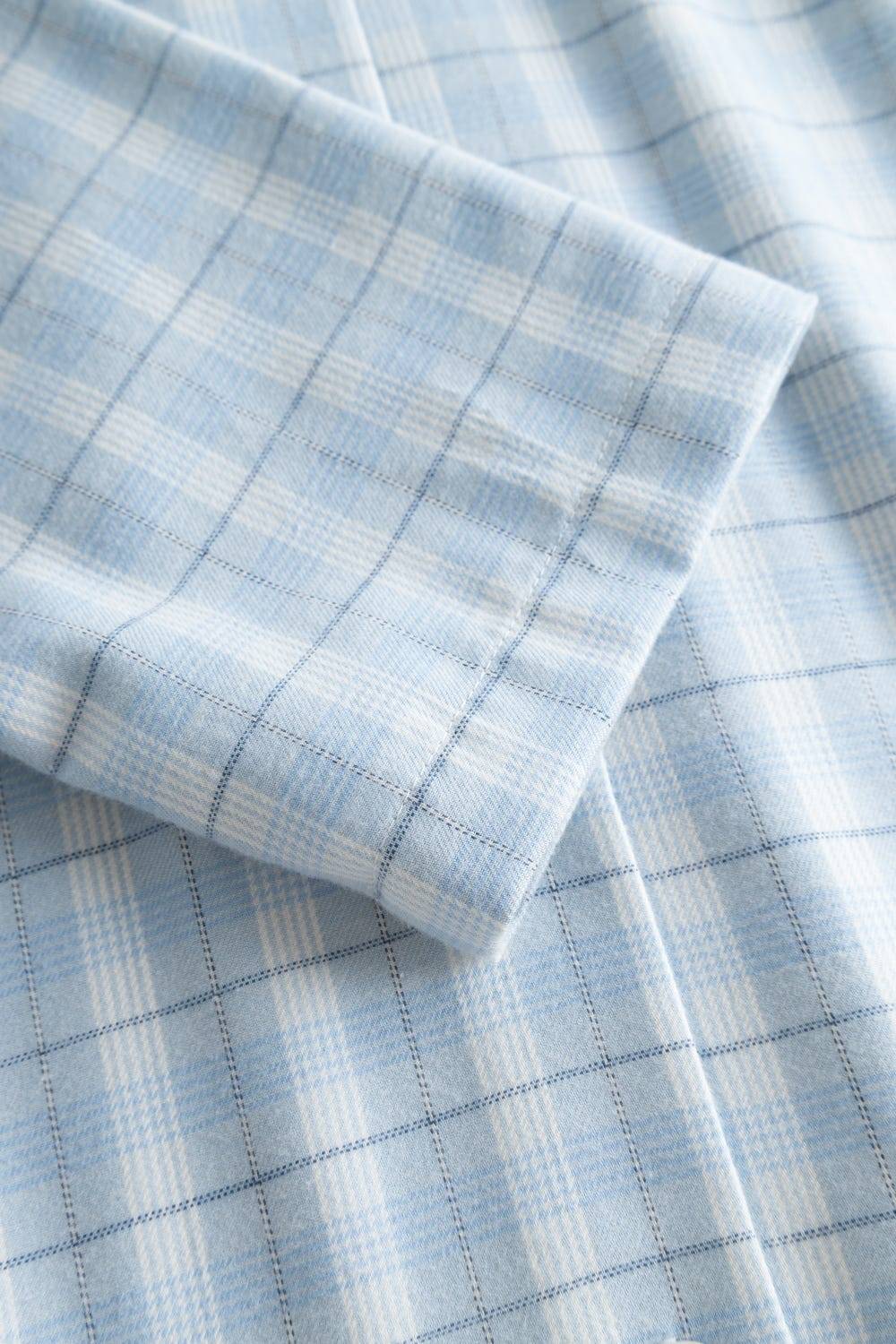 Rösch Pyjama im Herrenhemdstil Flanell 100% Baumwolle Black Friday Preise