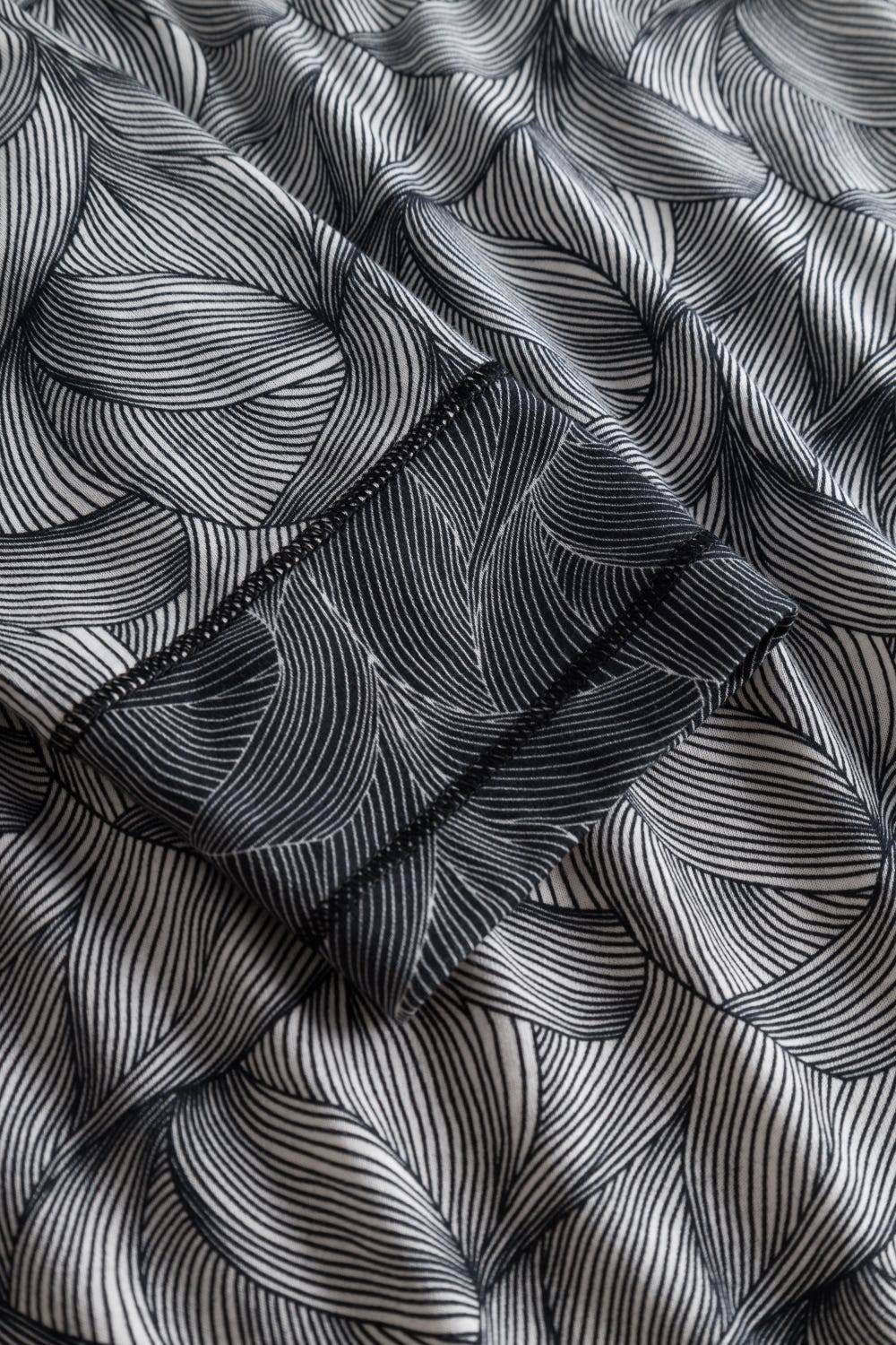 Rösch Nachtkleid im Mustermix A-Linie Baumwolle/Modal Große Größen bis 54 Rabatte dieses Monats