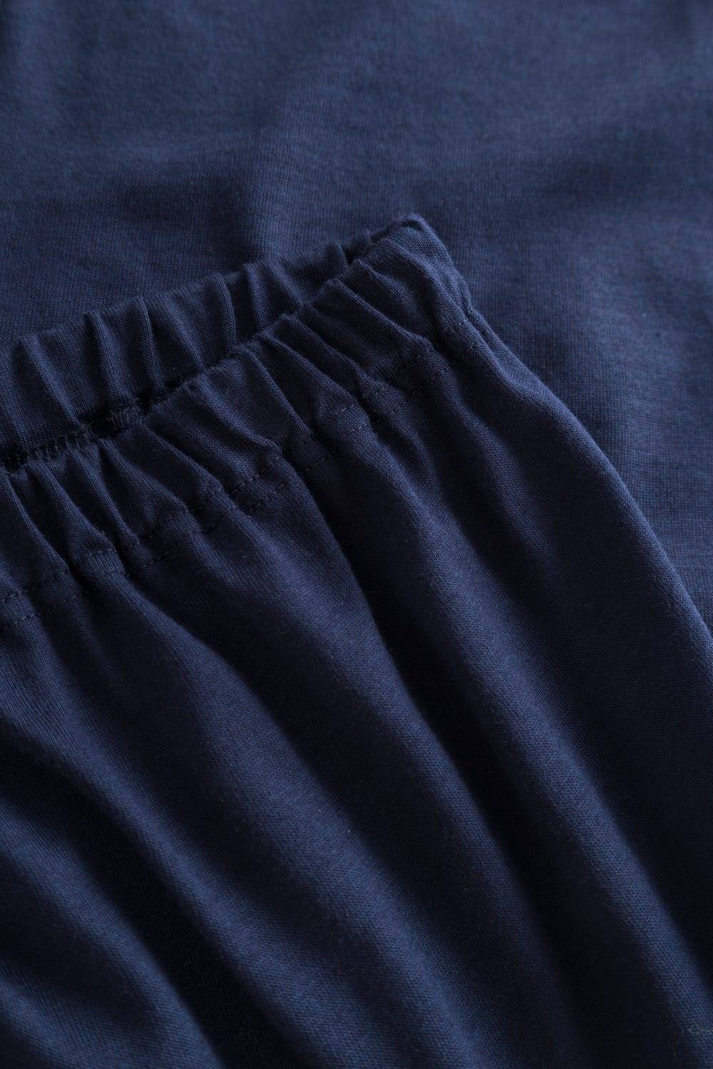 Rösch Pyjama mit Spitzendetails Dunkelblau Baumwolle/Modal Online