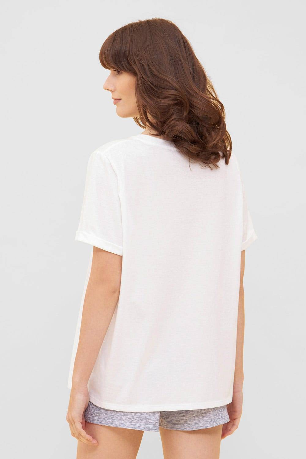 Rösch T-Shirt mit Schriftzug &quot;love &amp; save the sea&quot; Mix &amp; Match 100% Bio-Baumwolle Angebote