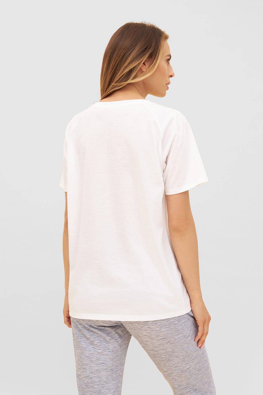 Rösch T-Shirt mit Motivdruck Robbe Raglan-Ärmel Mix &amp; Match 100% Bio-Baumwolle Hotsell