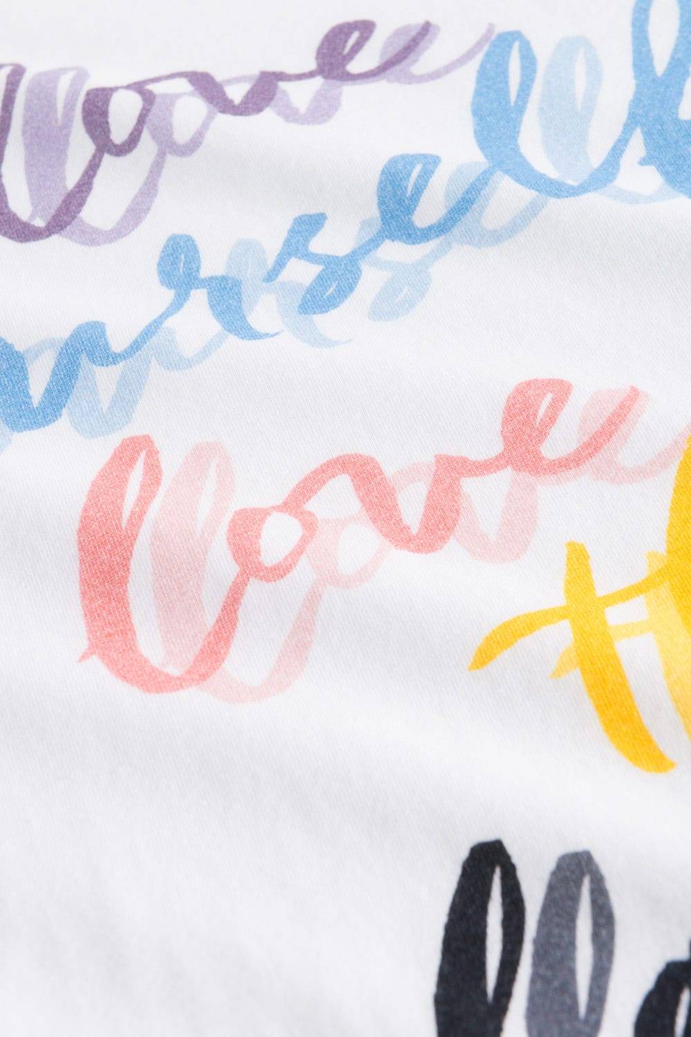 Rösch T-Shirt mit Schriftzug &quot;love yourself, love the planet&quot; Halbarm Mix &amp; Match Baumwolle/Elasthan Günstiger Verkauf