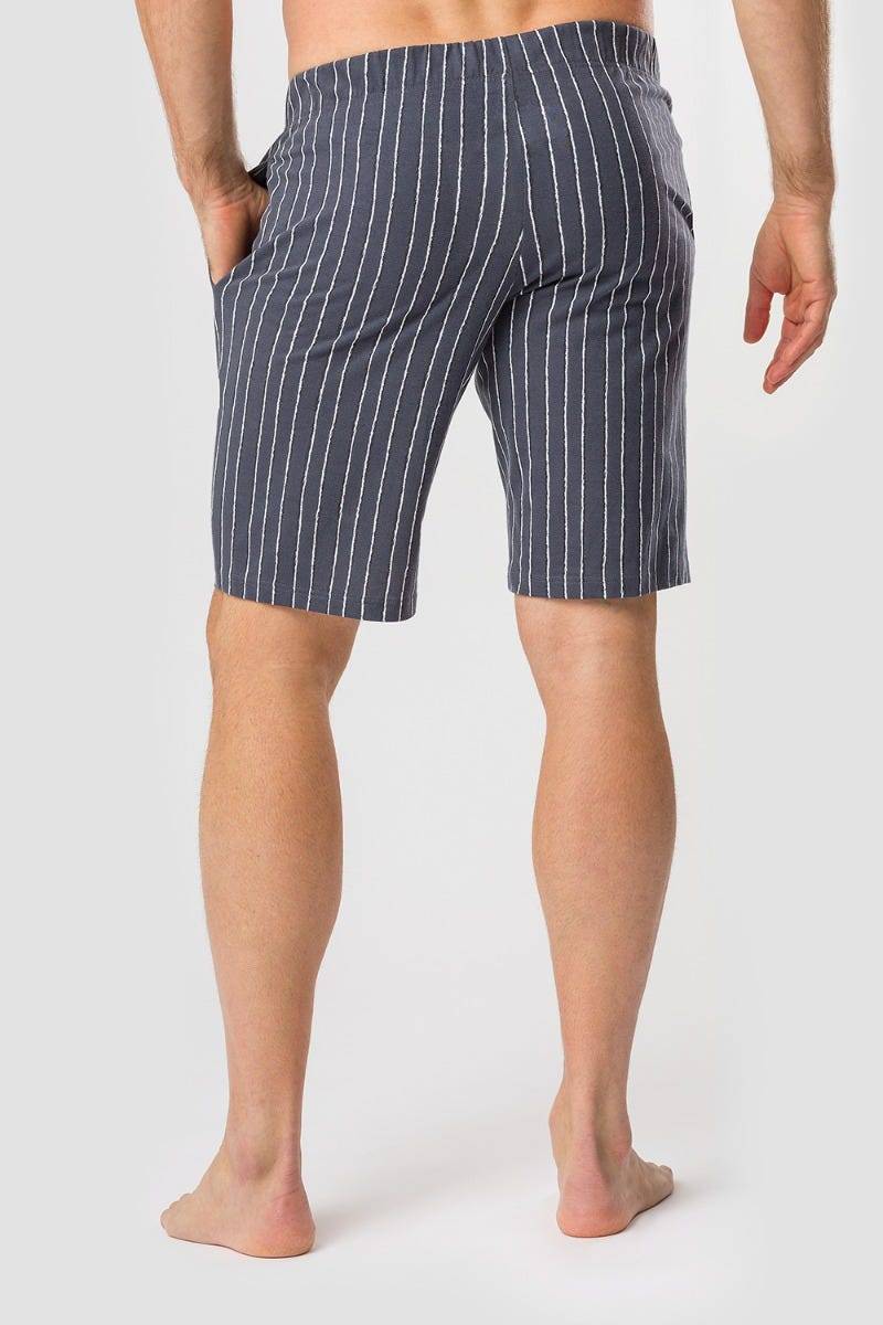 Rösch Herren Bermuda im klassischen Streifen-Druck 100% Baumwolle Flash Sale