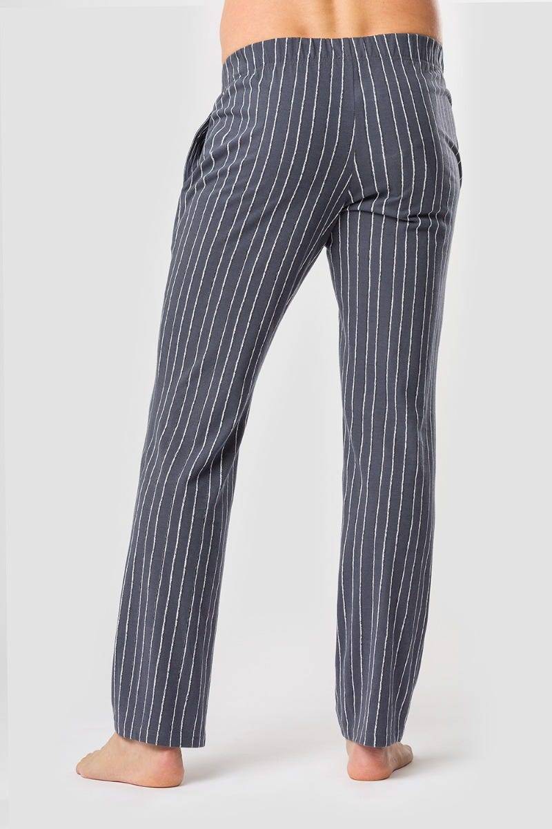 Rösch Herren Pyjamahose im klassischen Streifen-Druck 100% Baumwolle Begrenztes Angebot