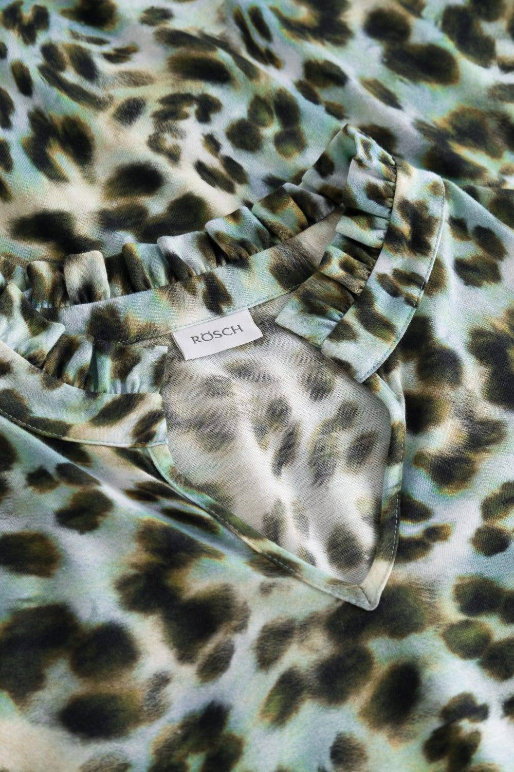 Rösch Nachtkleid im bunten Leo-Druck Baumwolle/Modal Cyber Monday