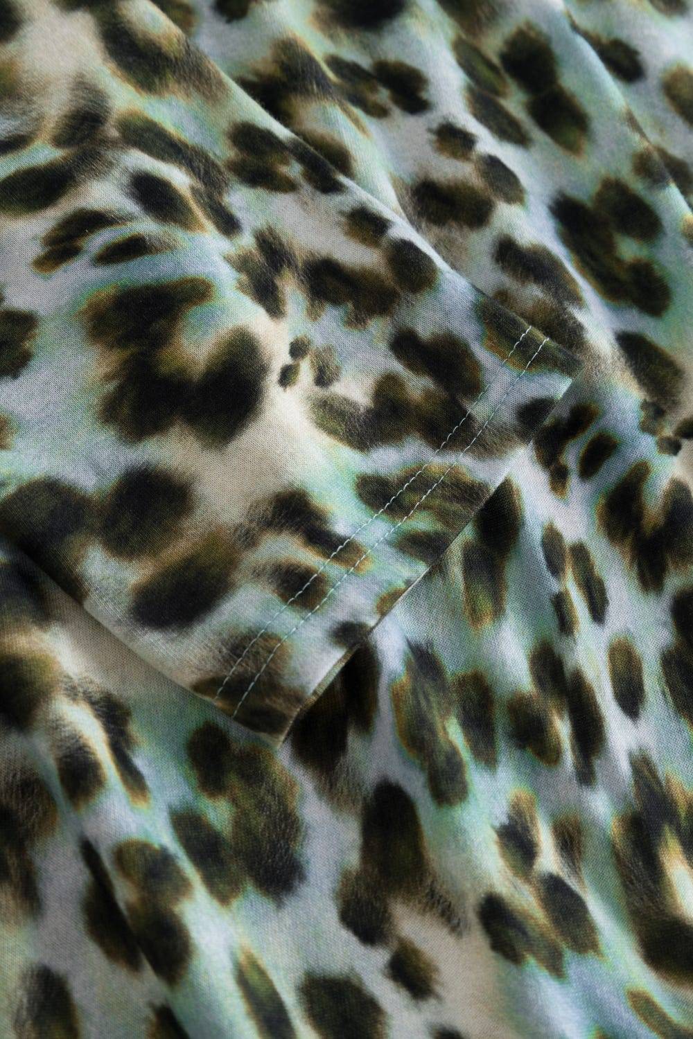 Rösch Nachtkleid im bunten Leo-Druck Baumwolle/Modal Cyber Monday
