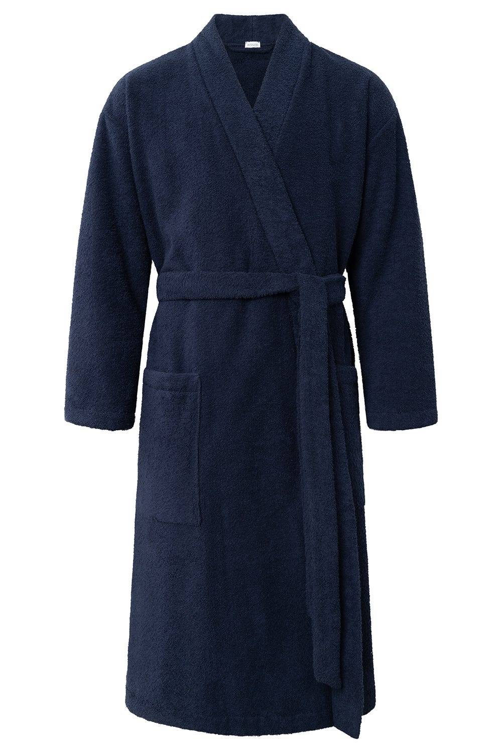 Rösch Herren Bademantel aus Frottee Midi Baumwolle/Polyester Nur für heute