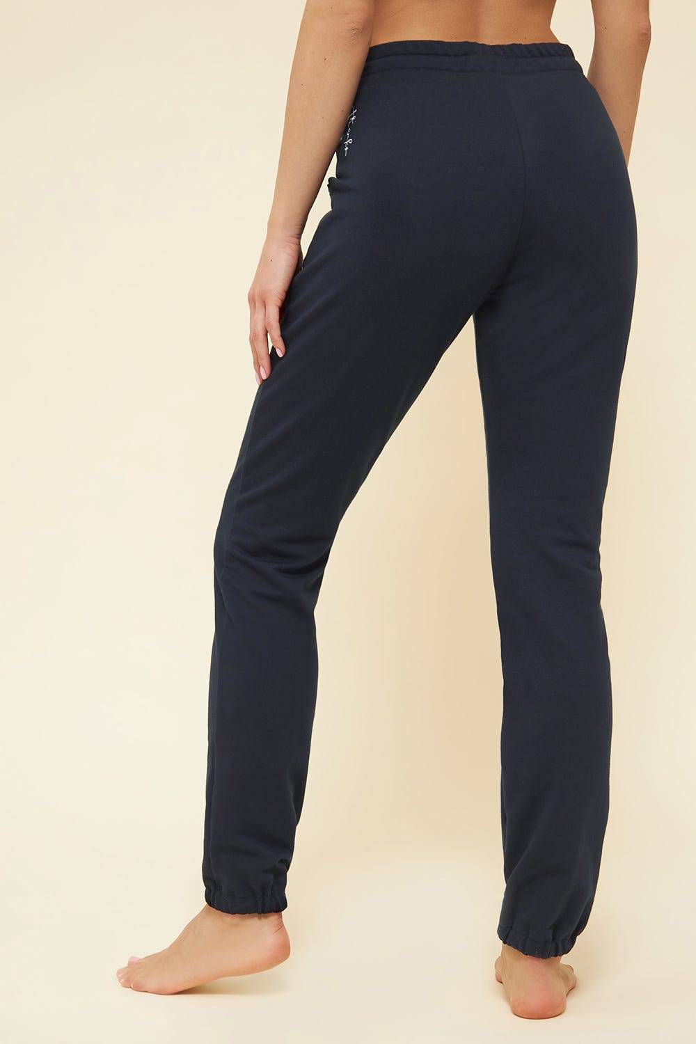 Rösch Basic Sweathose in Uni Bündchen Jogginghose einfarbig Bio-Baumwolle/Elasthan thx Kostenloser Versand international