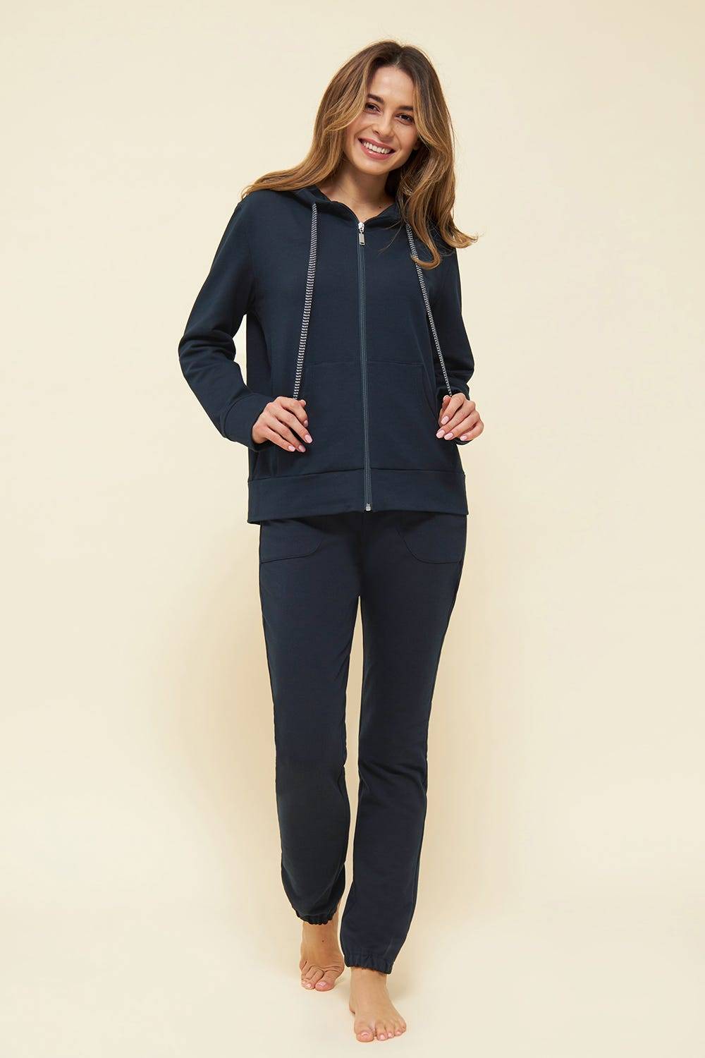 Rösch Basic Sweathose in Uni Bündchen Jogginghose einfarbig Bio-Baumwolle/Elasthan thx Kostenloser Versand international