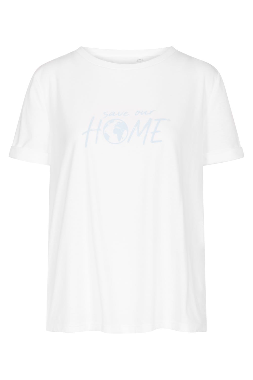 Rösch T-Shirt mit Schriftzug &quot;Save our home&quot; Mix und Match 100% Baumwolle Hotsell