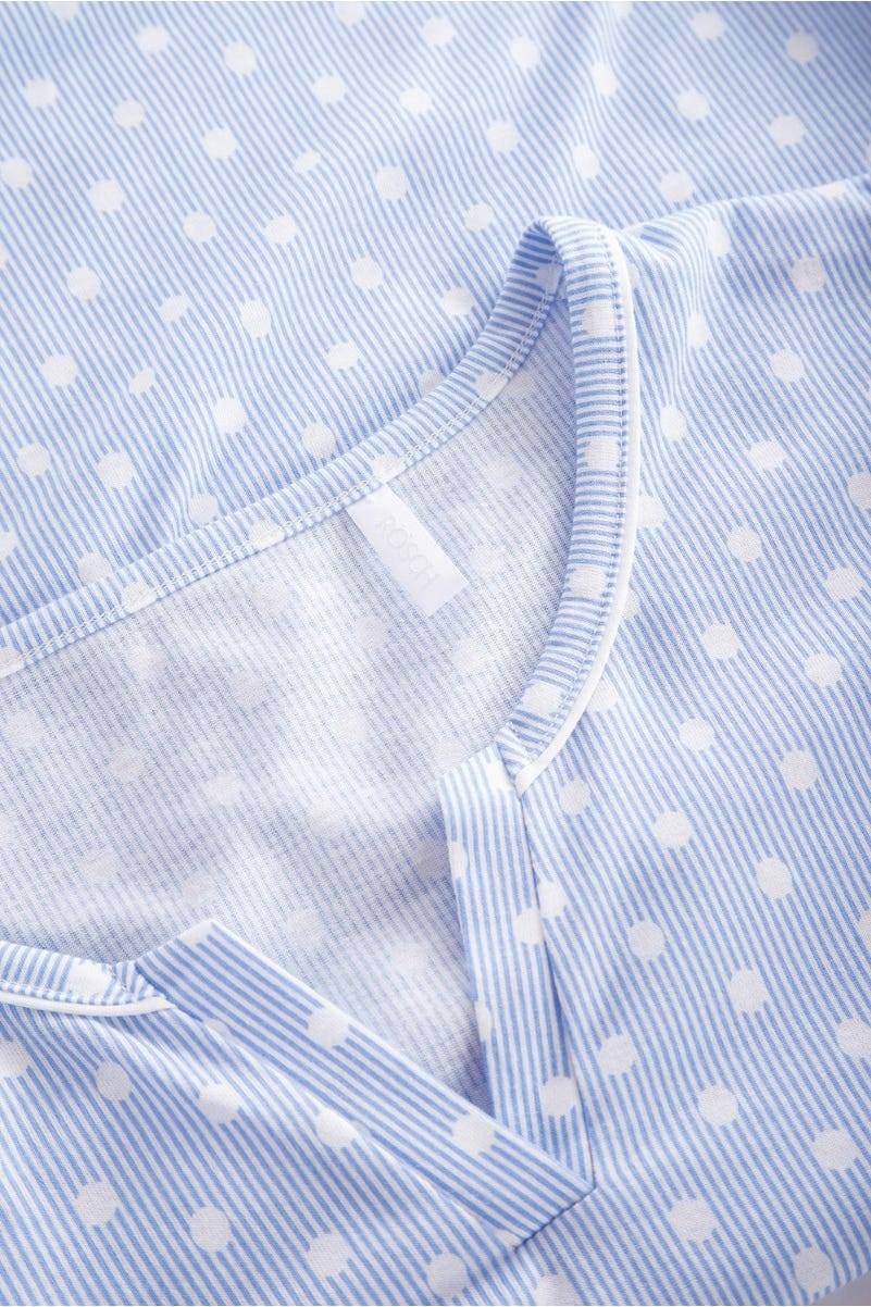 Rösch Pyjama im Mustermix Punkte Streifen verspielt 100% Baumwolle 1884144 Günstig kaufen
