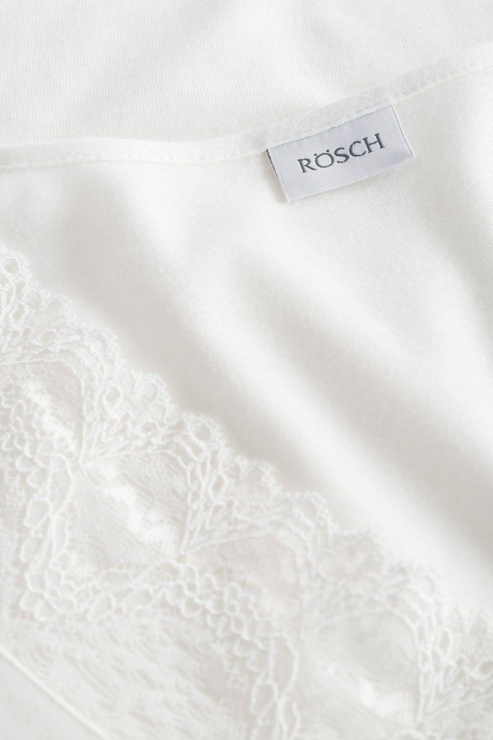 Rösch Nachthemd mit eleganten Spitzen-Details einfarbig romantisch verspielt Baumwolle/Modal Preisnachlass
