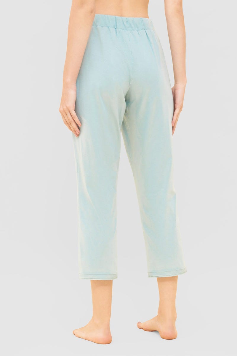 Rösch Basic 7/8-Pyjamahose mit Zierstichen Mix &amp; Match 1884803 Osterangebot