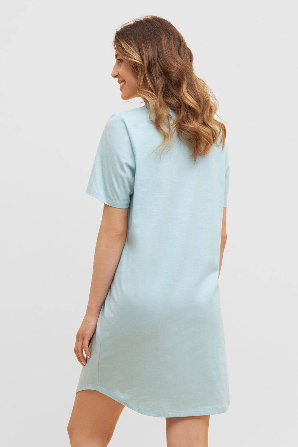Rösch Basic Bigshirt Kurzarm mit Zierstichen 1884805 Valentinstagsangebot