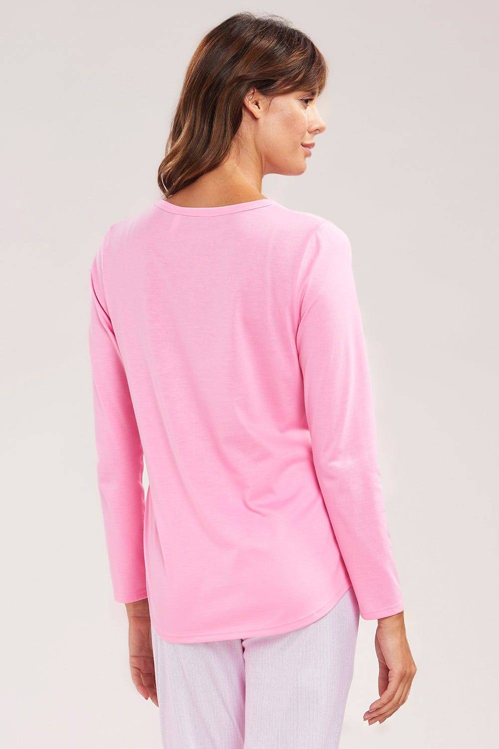 Rösch Smart Casual Basic Pyjamashirt Heißer Verkauf