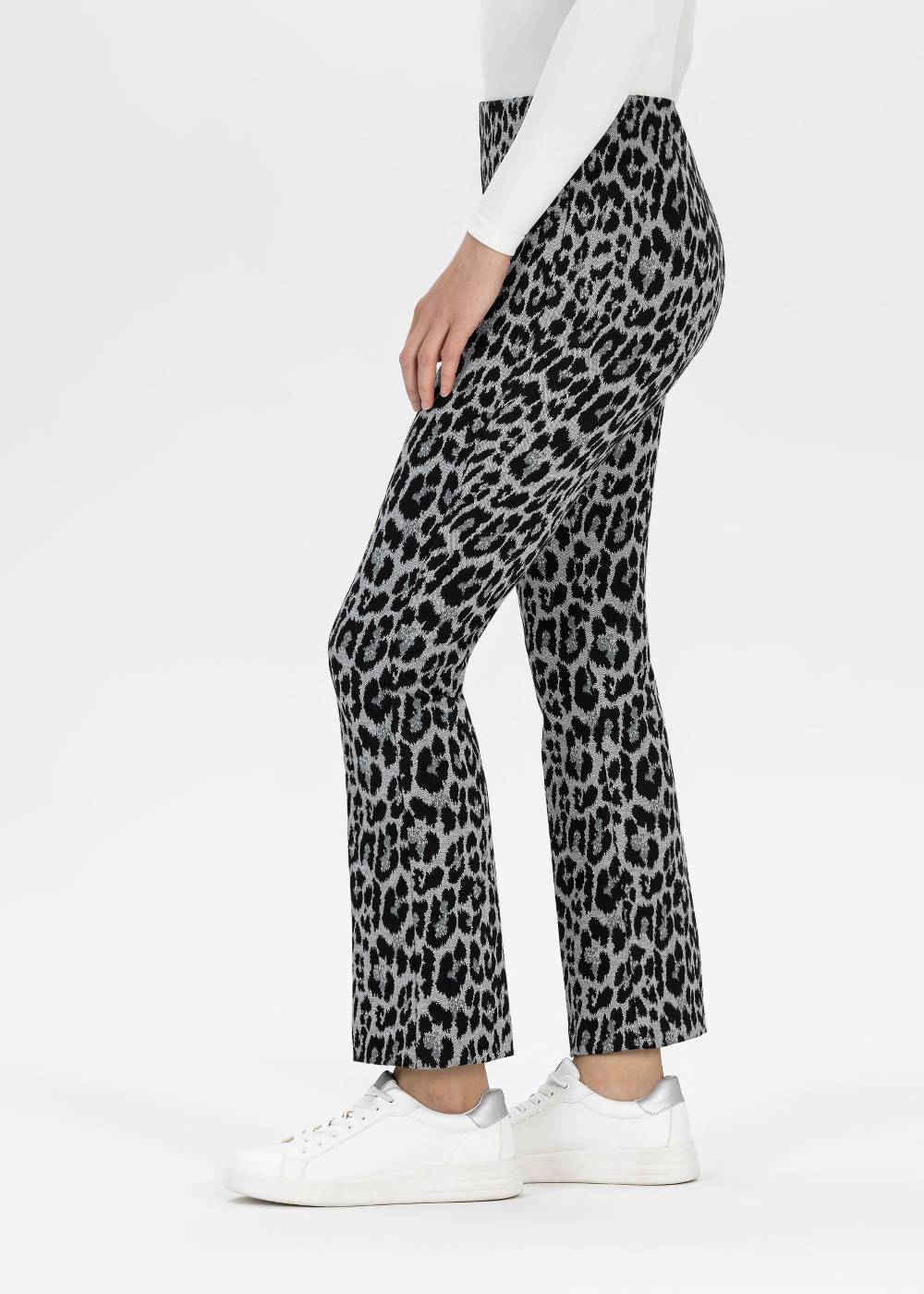 Stehmann 7/8-Hose Giselle mit Leo Muster Begrenztes Angebot