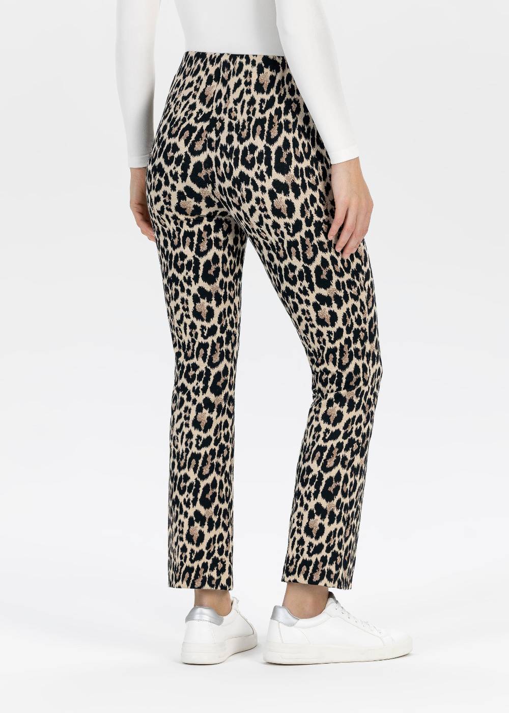 Stehmann 7/8-Hose Giselle mit Leo Muster Black Friday