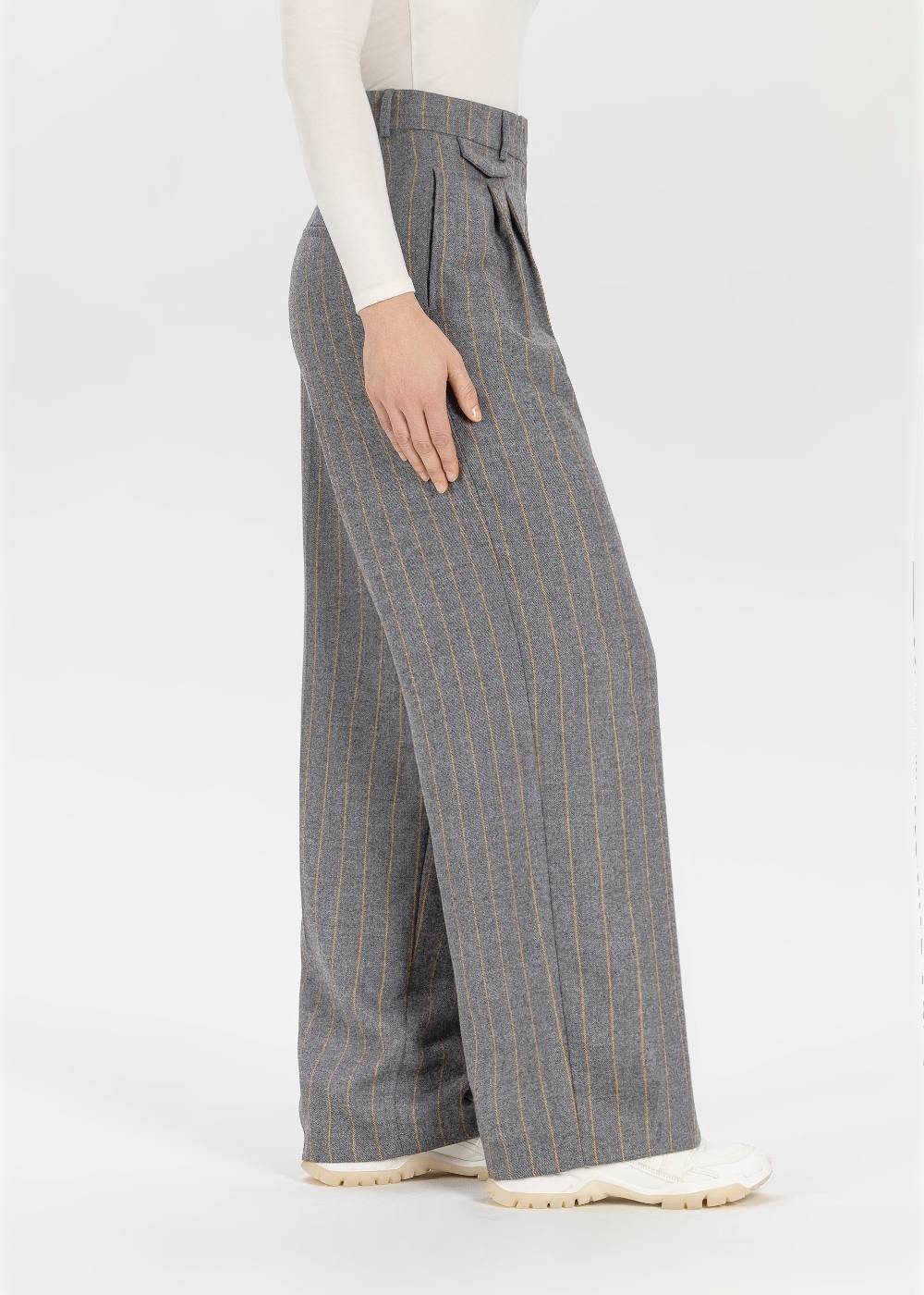 Stehmann Relaxed Hose Jeannie mit Nadelstreifen Valentinstagsangebot