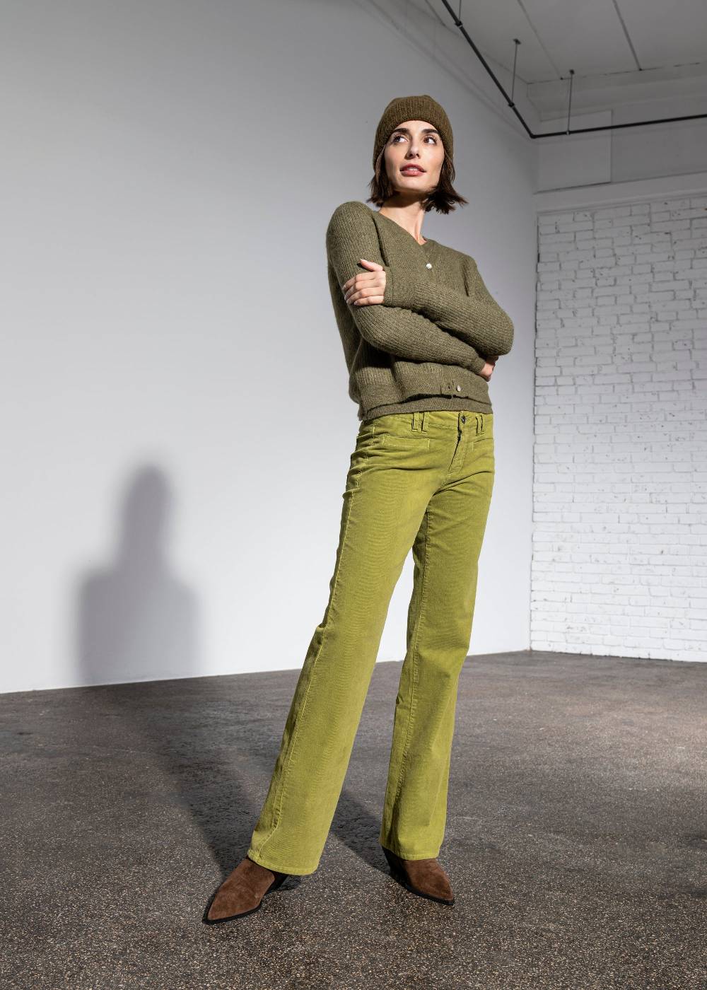 Stehmann Cordhose Paige mit weitem Bein Blitzangebot