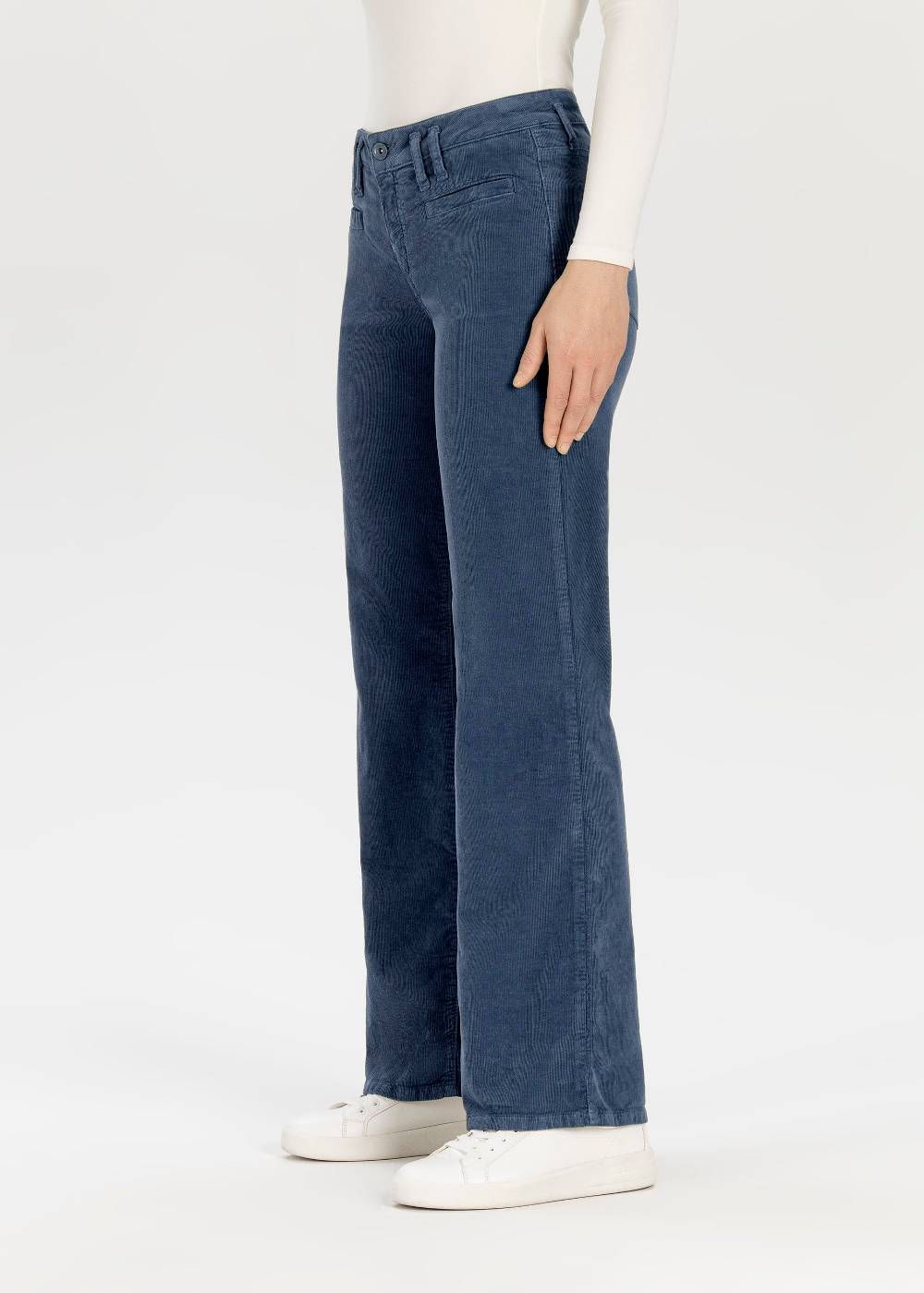 Stehmann Cordhose Paige mit weitem Bein Große Rabatte